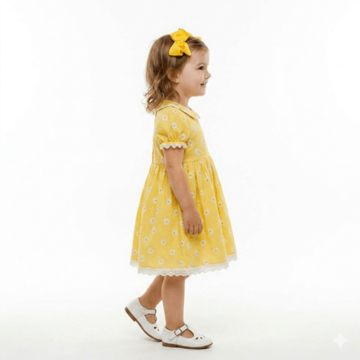 TINY YELLOW DRESS - Image 3